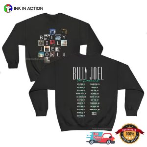 Billy Joel In Concert NYC 2023 Tour 2 Sided Tee 2
