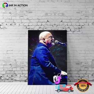 Billy Joel The Piano Man Music Poster