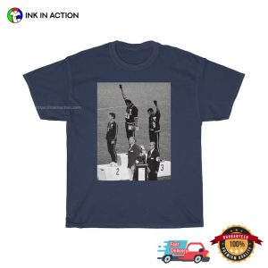 Black Power 1968 Olympics Retro Black Pride T-shirt