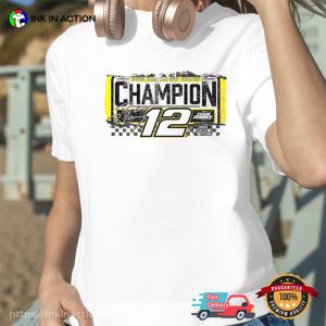 Champion 12 Team Penske Vintage T Shirt 3