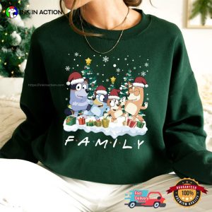 Christmas Bluey Family, Bluey Party Shirt 2