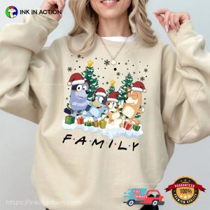 Christmas Bluey Family, Bluey Party Shirt 3