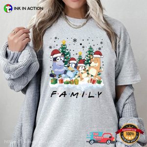 Christmas Bluey Family, Bluey Party Shirt 4