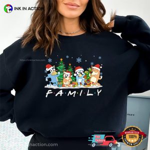 Christmas Bluey Movies, Bluey Party Family Xmas Shirt