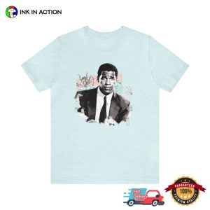 Denzel Washington Fan Art Signature T Shirt 3