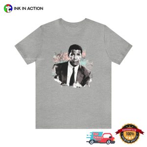 Denzel Washington Fan Art Signature T Shirt 5
