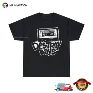 Destroy Boys Cassette T Shirt 3