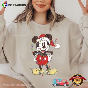 Disney Mickey's Merry Xmas Party Tee, family vacations 2023 4