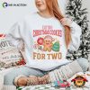 Eating Christmas Cookies For Two Xmas Pregnancy Announcement Tee