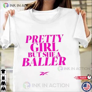 Erinsaysso Pretty Girl But She A Baller T Shirt 3