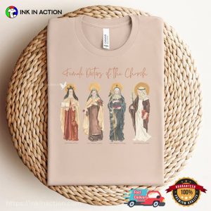 Female Doctors Of The Church Christian Catholic Tee 4