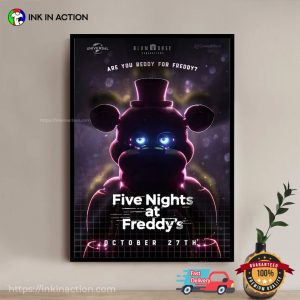 Five Nights At Freddy's 2023 Movie Poster