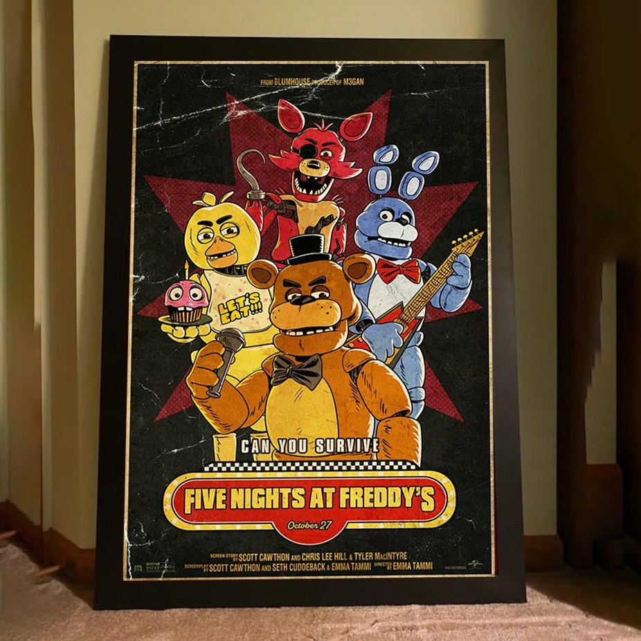 FNAF Five Nights at Freddys 1 Png JPG Perfect for Sublimation 