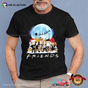 Friends Chibi Christmas 2023 T shirt 3