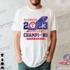 Go Rangers 2023 World Series Champions Texas Rangers Baseball T-shirt