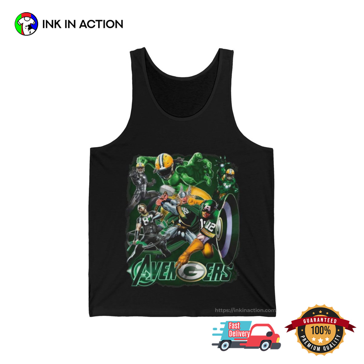 Green Bay Packers The Avengers Shirt Green Bay Packers The Avengers Shirt