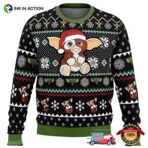 Gremlins Gizmo Christmas Ugly Sweater