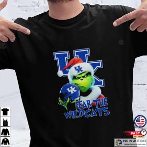 Grinch Fear The Christmas Kentucky Wildcats Shirt