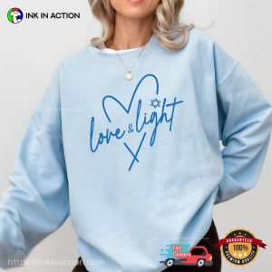 Hanukkah Love & Light Simple Shirt 2