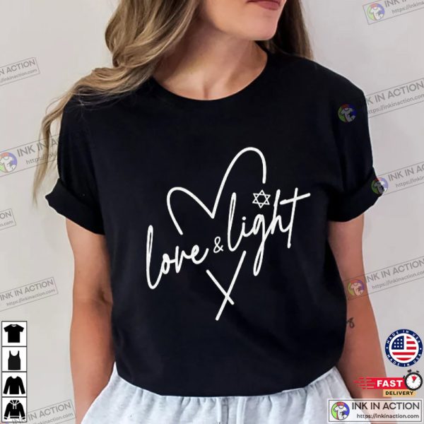 Hanukkah Love & Light Simple Shirt