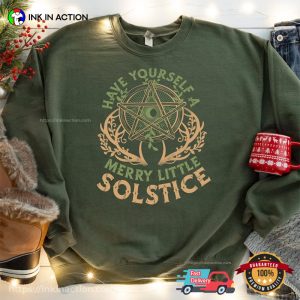 Have Yourself A Merry Little Solstice T-shirt, Winter Solstice 2024 Merch