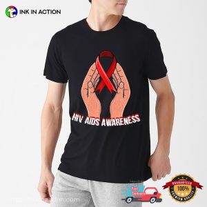 Hope For World hiv and aids awareness month T Shirt 2