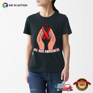 Hope For World hiv and aids awareness month T Shirt 3