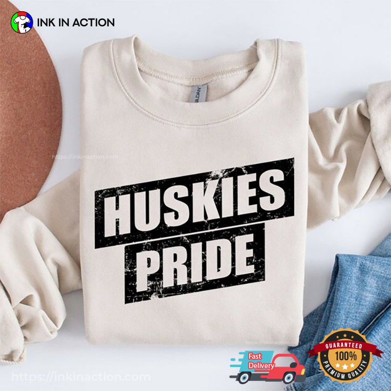 Huskies Pride Siberian Husky Dog Vintage T-shirt