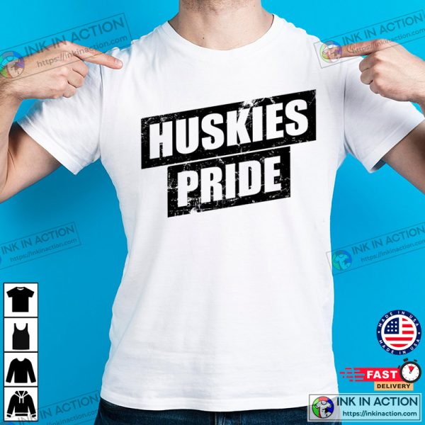Huskies Pride Siberian Husky Dog Vintage T-shirt
