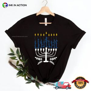 Jewish Holiday Hanukkah, Religious Shirt for Jewish 3