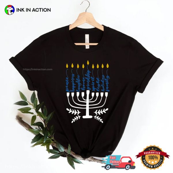 Jewish Holiday Hanukkah, Religious Shirt for Jewish