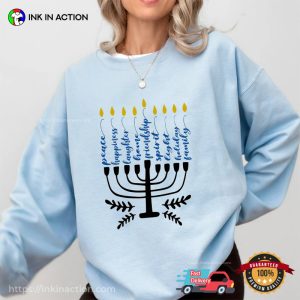 Jewish Holiday Hanukkah, Religious Shirt for Jewish