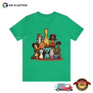 Kwanzaa African Cute Cartoon Unisex Tee, happy kwanzaa Merch 3