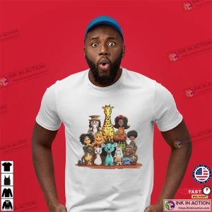 Kwanzaa African Cute Cartoon Unisex Tee, happy kwanzaa Merch