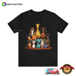 Kwanzaa African Cute Cartoon Unisex Tee, happy kwanzaa Merch 4