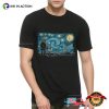 Link In Starry Night Legend Of Zelda Shirt