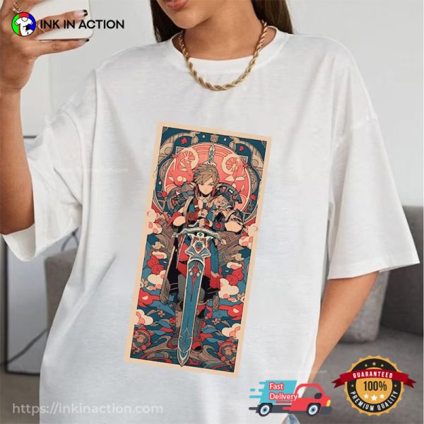 Link Nintendo Legend Of Zelda Fanart Game T-shirt