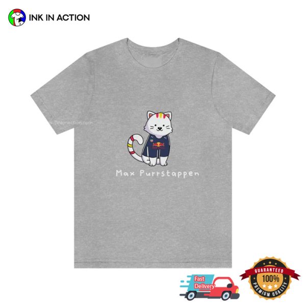 Max Purrstappen Funny Max F1 Racing T-shirt