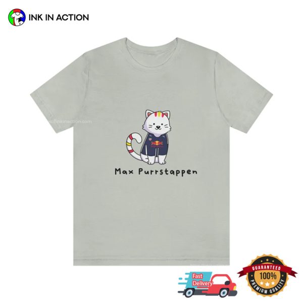 Max Purrstappen Funny Max F1 Racing T-shirt