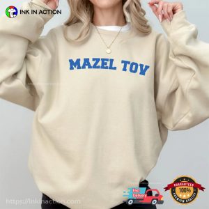 Mazel Tov Happy Hanukkah Essential Shirt 5
