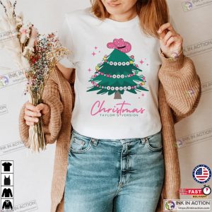 Merry And Bright Christmas Taylor Swift Version T-shirt