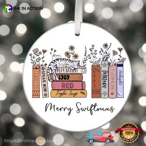 Merry Swiftmas Christmas Ornament, Albums as Books 1