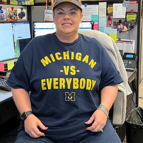 Michigan Vs Everybody Wolverines Football Trending Shirt