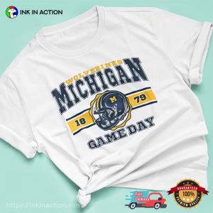 Michigan Wolverines, Michigan Football Game Day Shirt 3