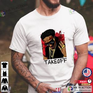 Migos Takeoff Rapper Rap Rip Art Shirt