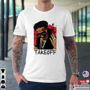 Migos Takeoff Rapper Rap Rip Art Shirt