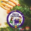 Minnesota Vikingss Snoopy Christmas Ornament