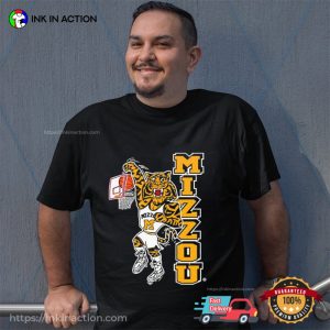 Mizzou Missouri Dunking Tiger Shirt