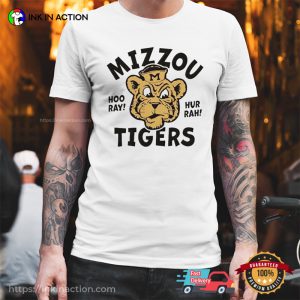 Mizzou Tigers Hooray Hurrah Football T-shirt