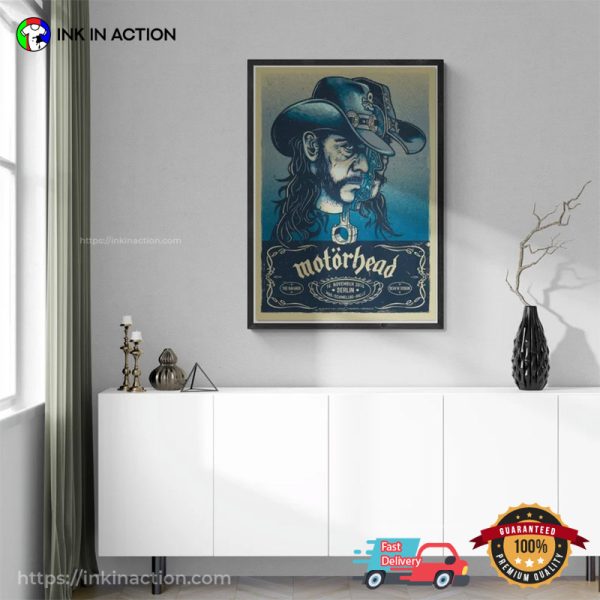 Motorhead Fan Art Metal Rock Poster